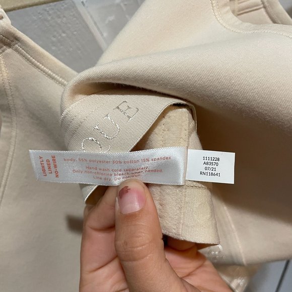 NWT Cacique lightly lined no wire nude bra 50C - Picture 6 of 7